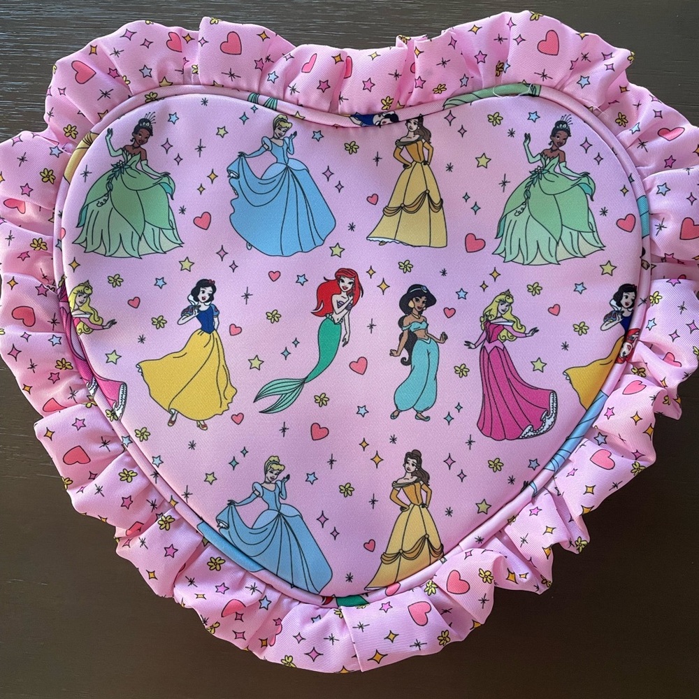 Stoney Clover Lane X Disney Princess Heart Pouch